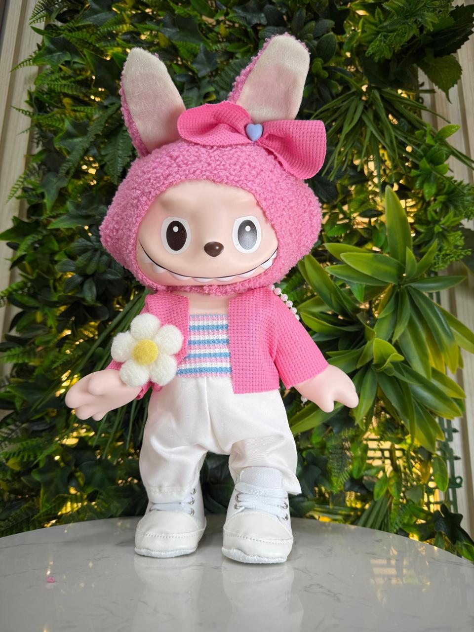 Vista 6 de Labubu Grande Bebe - Color: Rosado